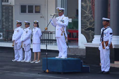 Palaksa Lanal Tegal Pimpin Upacara Hari Armada Ri Tahun Elbagus