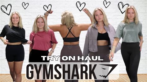 Huge Gymshark Try On Haul My Favourite Items Robyn Emily Youtube