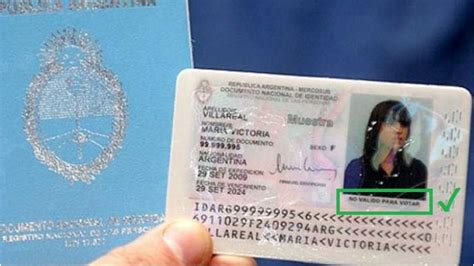 El Dni Tarjeta Que Dice No Válido Para Votar Sí Será Válido