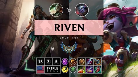 Riven Top Vs Tristana NA Challenger Patch 14 12 YouTube