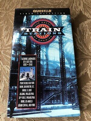 THE GREAT TRAIN STATIONS OF AMERICA VHS SEALED EBay