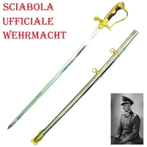 Sciabola Da Ufficiale Wehrmacht Replica Di Spada Storica Nazista Da