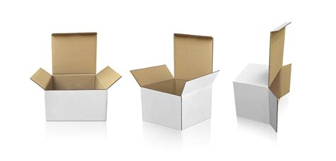 Open Empty Cardboard Box Transparent Background 25217774 Png