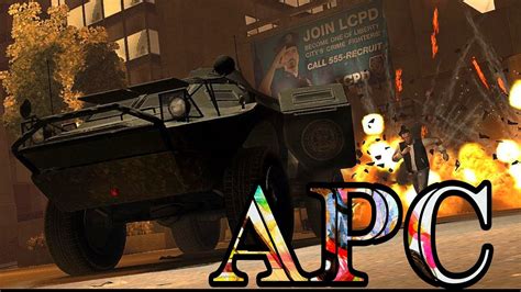 Grand Theft Auto IV 2024The Ballad Of Gay Tony APC RAMPAGE