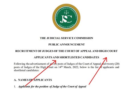 Jsc Shortlisted Candidates 2023 2024 Is Out Pdf Download