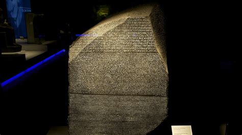 Egypt Archaeologist Wants Rosetta Stone Returned From Uk