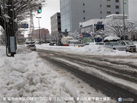 新潟で記録的な大雪 次はクリスマス寒波 Jpcz再び｜愛媛新聞online