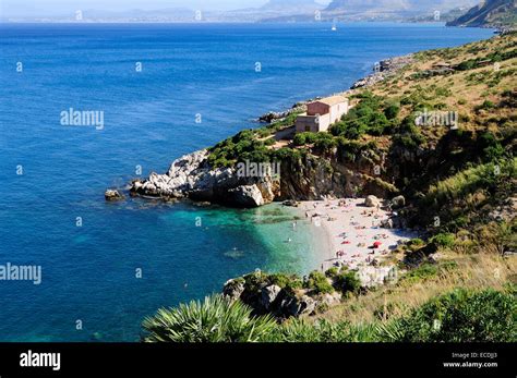 Cala Tonnarella Dell Uzzo A Isolated Cove Beach At Riserva Naturale