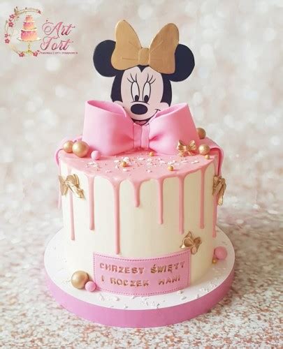 Tort Myszka Minnie Torty Urodzinowe Art Tort