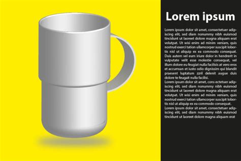 Tamplate Design Mockup Cup Graphic By Graphic101 · Creative Fabrica