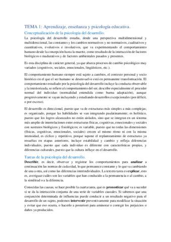 TEMARIO EXAMEN PARCIAL PSICOLOGÍA pdf