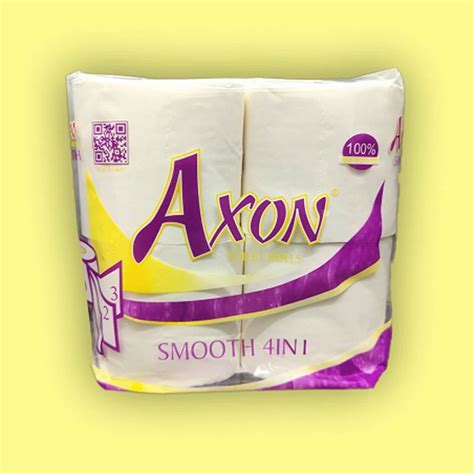 Axon Smooth Ply In Plain Toilet Rolls Meter X Cm At