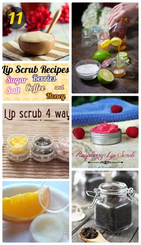 11 Diy Homemade Lip Scrub Recipes For Soft And Glowing Lips