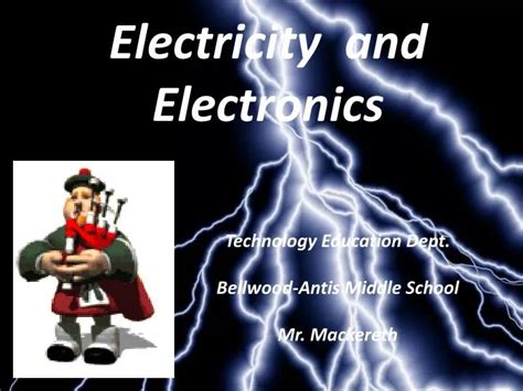 Ppt Electricity And Electronics Powerpoint Presentation Free