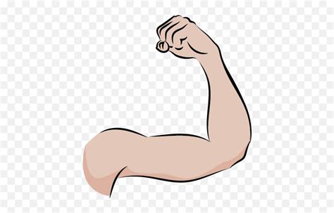 Library Of Weak Mussle Black And Cartoon Weak Arm Png Cartoon Arm