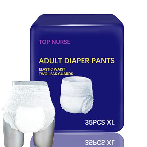 Free Sample Soft And Breathable Disposable Adult Diaper For Elder Old