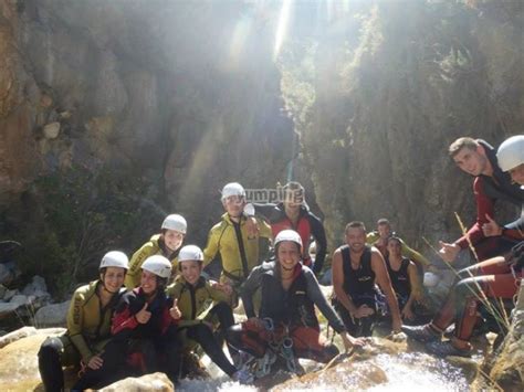 Descenso de barranco del río Verde mitad 3h30min desde 35 Yumping