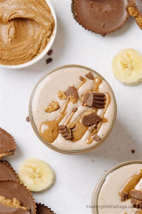 Peanut Butter Cup Tropical Smoothie