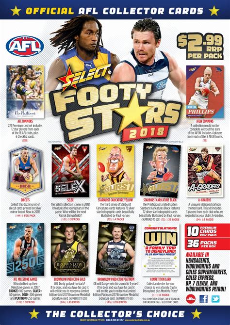 2018 Footy Stars Archives APT Collectables