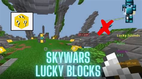 Minecraft Pvp Skywars Lucky Blocks Youtube