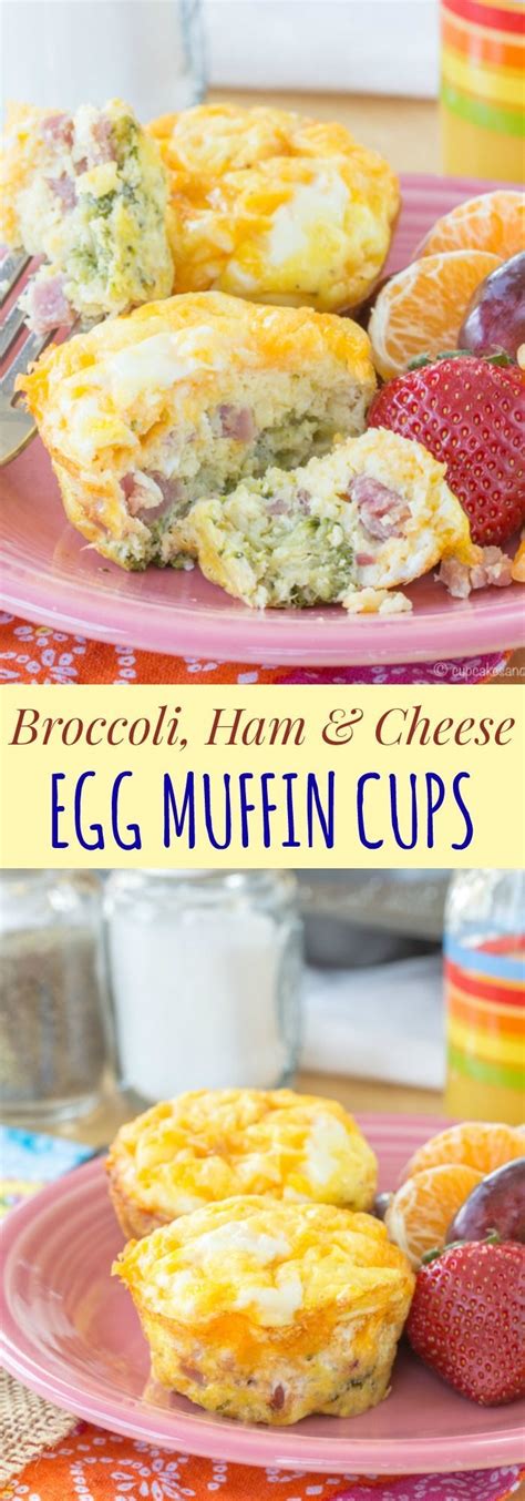 Broccoli Ham And Cheese Egg Muffin Cups An Easy Recipe You Can Make