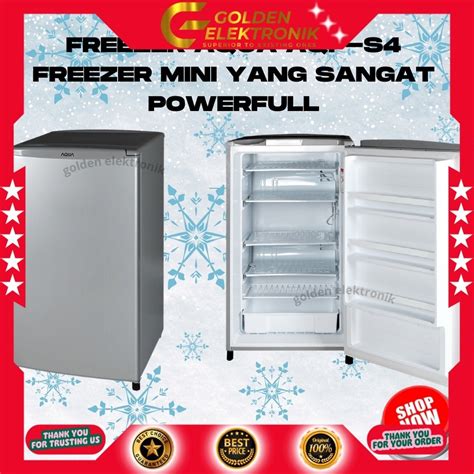 Jual FREEZER AQUA 4 RAK AQF S4 Shopee Indonesia