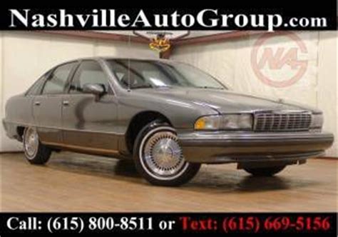 Purchase Used 91 Caprice Classic Impala 4 Door Sedan Chevy GM SS