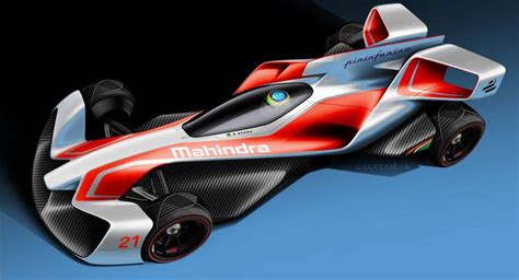 Mahindra And Pininfarina Present Formula E Concepts Carscoops