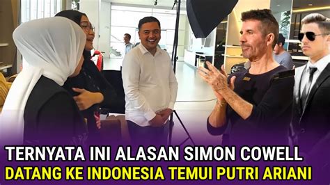 Mengejutkan Ternyata Ini Alasan Simon Cowell Datang Ke Indonesia Temui