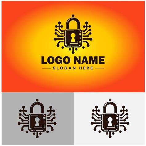 Premium Vector Lock Icon Logo Safety Security Protection Vector For