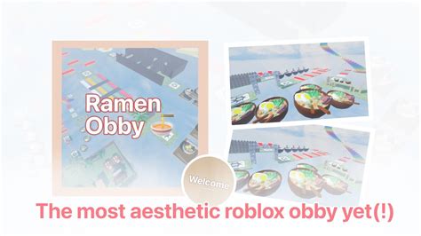 The Most Aesthetic Roblox Obby Youtube