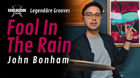 How To Play John Bonham Fool In The Rain Drum Groove Tutorial