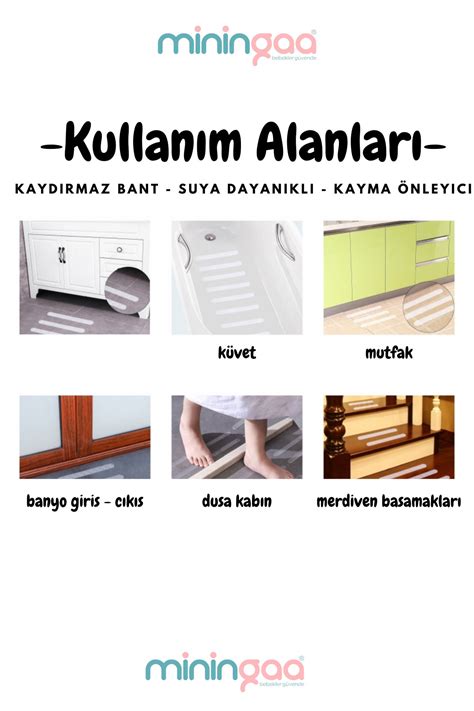 Miningaa Toplam 24 Adet Kaydırmaz Bant Bebek Çocuklar Ve Yetişkinler