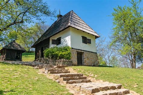 Birth House of Vuk Stefanovic Karadzic in Trsic, Serbia. Editorial ...