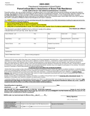 Fillable Online Fillable Online Instructions For Completing Affidavit