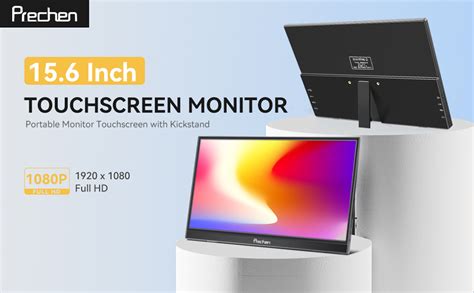 Tragbarer Monitor Touchscreen 15 6 Zoll 1080P USB C HDMI Portable