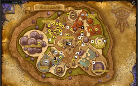 Wow Legion Dalaran Karten Guide F R Alle Lebenslagen Wo Ist Was