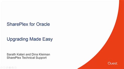 Video How To Upgrade Shareplex For Oracle Youtube