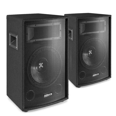 Vonyx Passive Dj Pa Speaker Pair