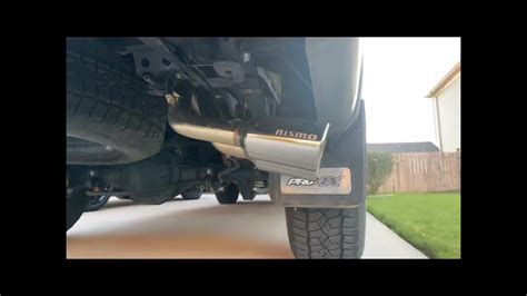 Nissan Titan Nismo Exhaust Youtube