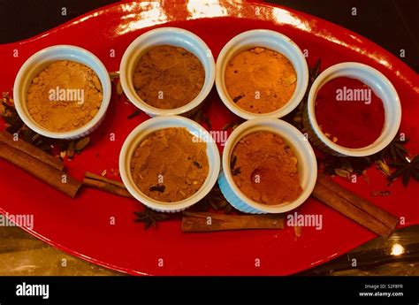 Malaysian Food Spices Penang Malaysia Stock Photo Alamy