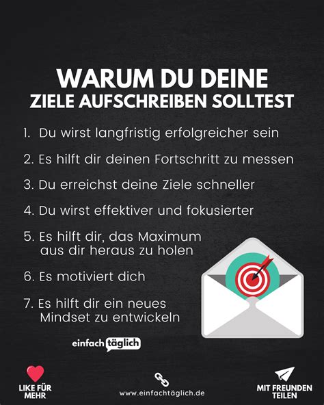 Warum Du Deine Ziele Aufschreiben Solltest In Arbeitsmotivation