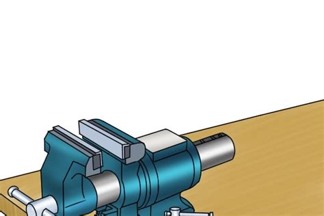 How does a metalworking vice work?