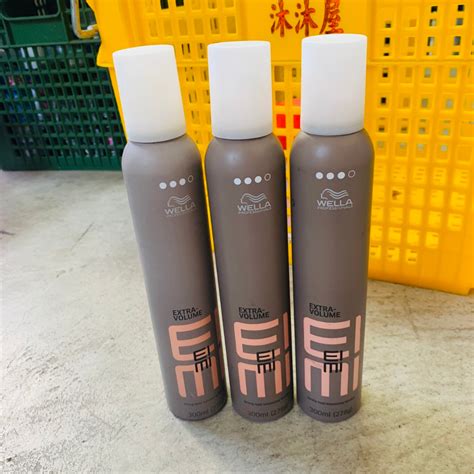 沐沐屋 Wella 威娜 彈力慕絲plus 300ml 造型慕絲 300500ml129 蝦皮購物