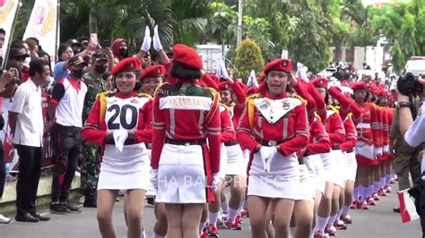 SMK NEGERI BALI MANDARA A Lomba Gerak Jalan 17KM Dewasa Putri Se Kab