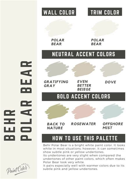 Behr Polar Bear A Complete Color Review The Paint Color Project