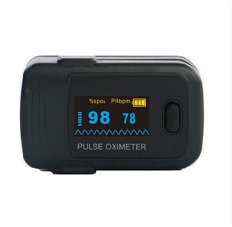 Two Color OLED Display Fingertip Pulse Oximeter