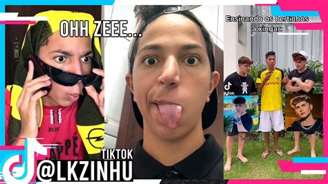 Os Melhores Tiktoks Comédia De Lkzinhu Tente Não Rir Parte4 Youtube