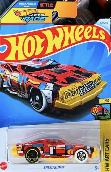 2024 Hot Wheels Speed Bump Mainline HW Art Cars