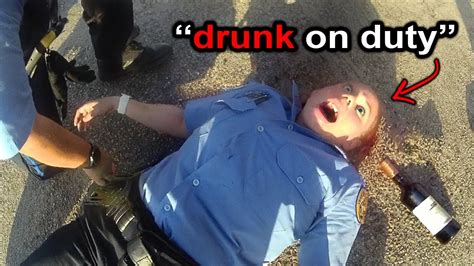 6 Drunk Cops Who Got Caught On Duty Youtube